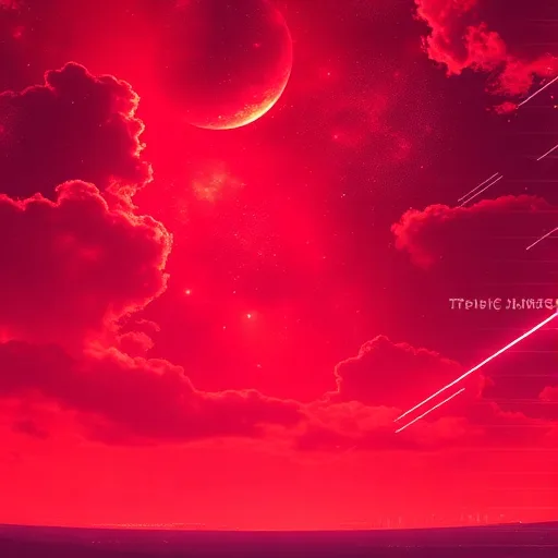 Sky‑Crimson Resonance