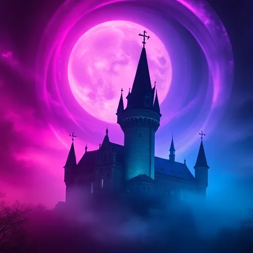 Neon Nightfall in Transylvania