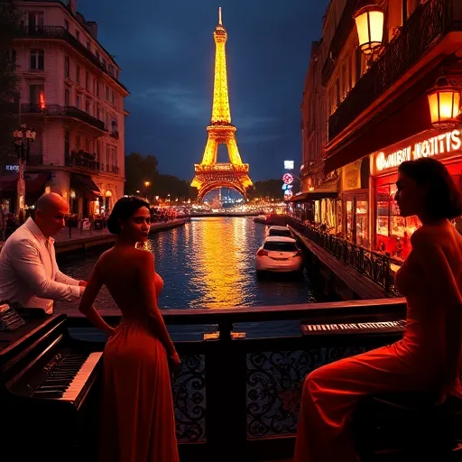 Paris Nocturne — Princesse & Bad Boy