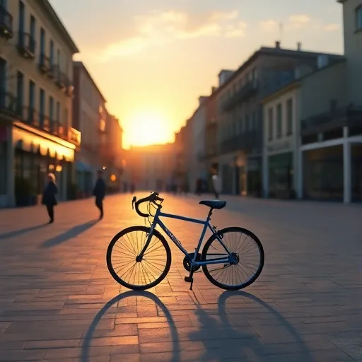 A Bicicleta Azul que Viajou nas Sombras