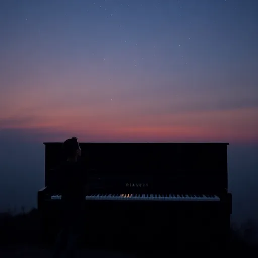 Echoes of Midnight Piano