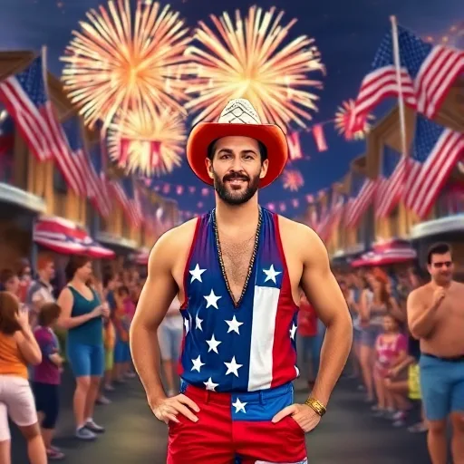 “The Star-Spangled Speedo” “The Star-Spangled Speedo”