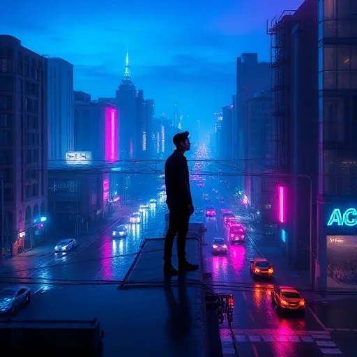 Echoes in Neon Skies Echoes in Neon Skies