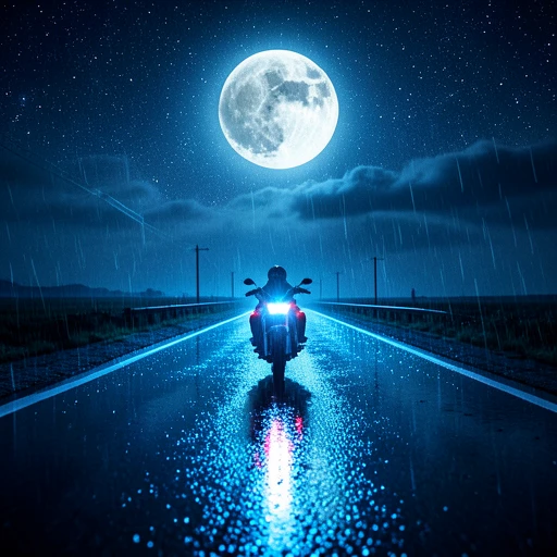 Under the moonlight 
