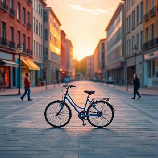 A Bicicleta Azul que Viajou nas Sombras