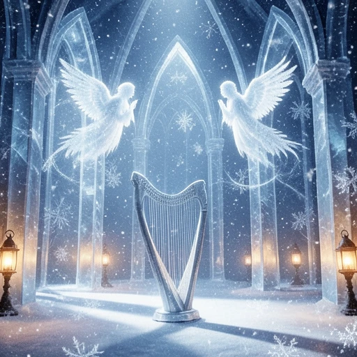 Snowfall in the Enchanted Hall
