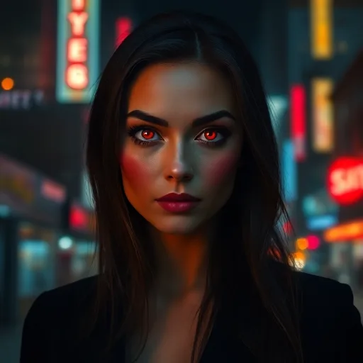 Devil in her eyes 