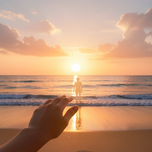 Sunset Handshake