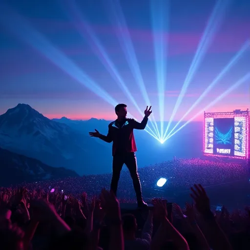 Echoes of Neon Peaks