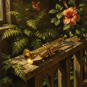 Sunlit Groove on the Deck