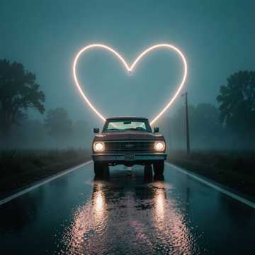Heart on a Country Road