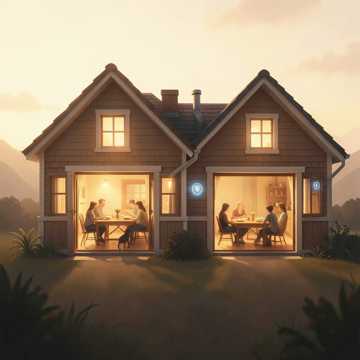 Two Houses One Home