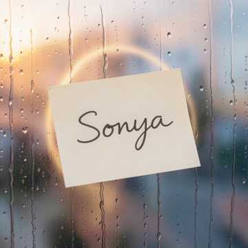 Sonya in the Rain