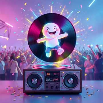 Beatboxing Boombox Bounce