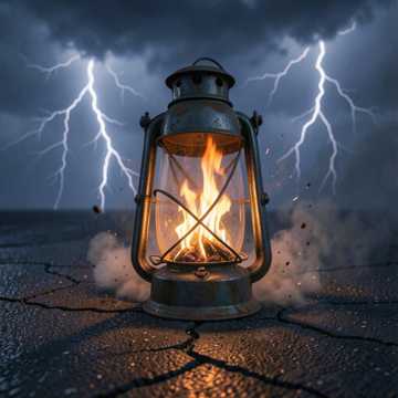 In the silence we burn 