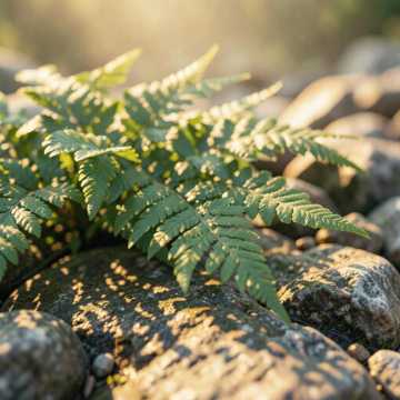 Sunset Ferns
