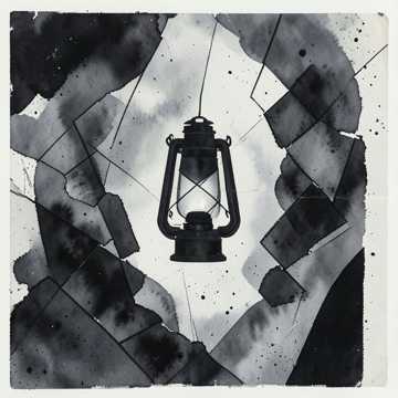 Lantern in Fog