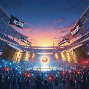 قلب العراق يرفرف