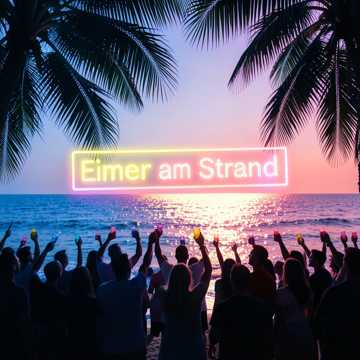 Eimer am Strand Eimer am Strand