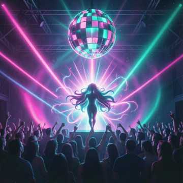 Neon Pulse Queen