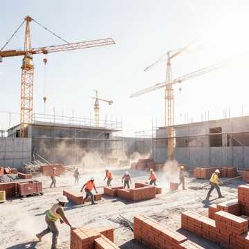Baustelle Fertig