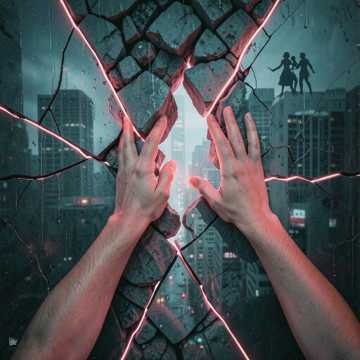 Zwischen Fall und Hand