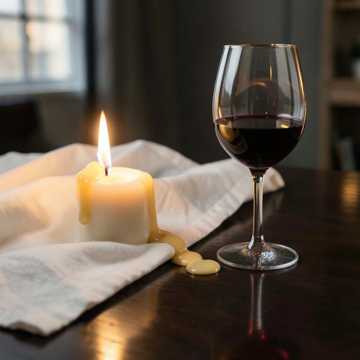 Candlewax and Merlot