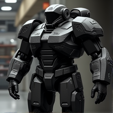 12 — FOUR BLACK MACHINES