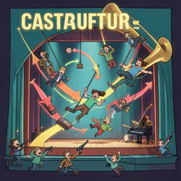 Cartoon Swing Catastrophe