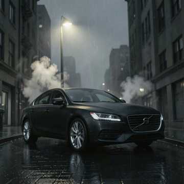 Black Matte Volvo Black Matte Volvo