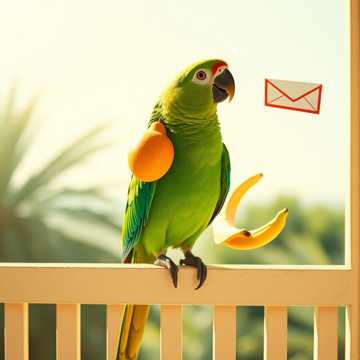 Polly On The Rail