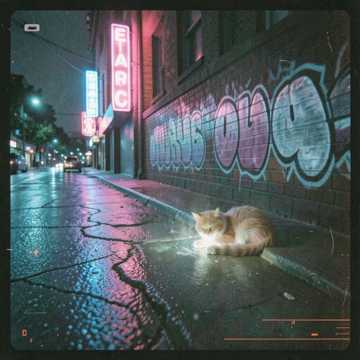 Neon Pulse of Midnight Skies