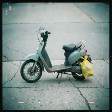 Le scooter attendra Le scooter attendra