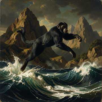  MONKEY ON THE WAVE