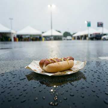 Lukewarm Hot Dogs in the Car Dealership Parking Lot Lukewarm Hot Dogs in the Car Dealership Parking Lot