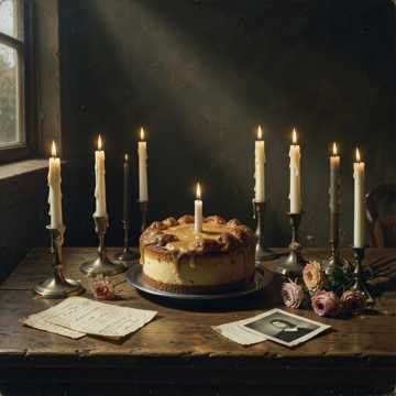 Forty Candles, One Small Cake Forty Candles, One Small Cake
