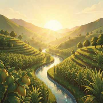 Tierra de sol y rio