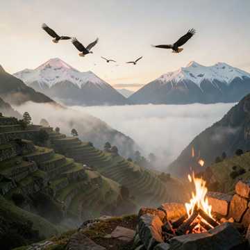 **Title: "Whispers of the Fire Mountains"**