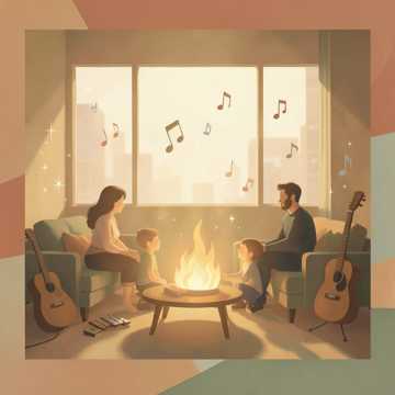 صوتي في ألحان الأم