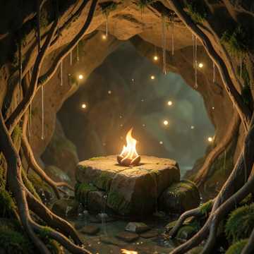 Echoes of the Hidden Flame