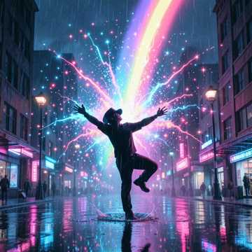 Riot of Neon Sparks
