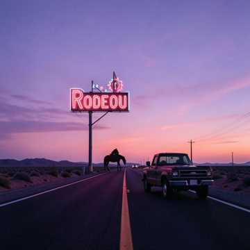 Sunset Rodeo Dreams