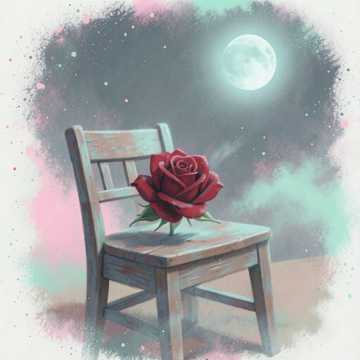 Moonlit Vegas Rose