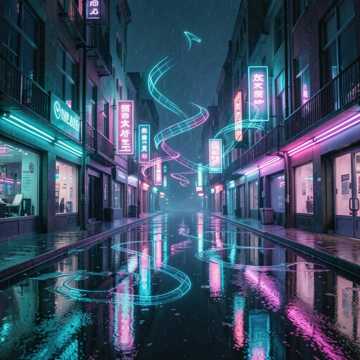 Neon Pulse Reverie
