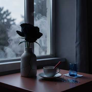 Черна роза