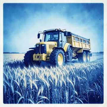 Żółty Traktor na Disco