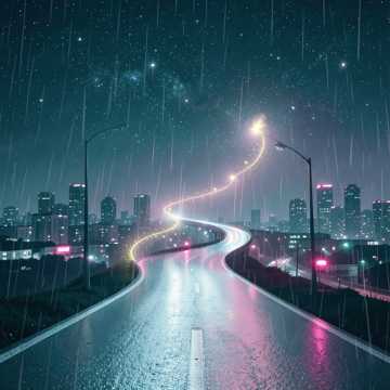 Midnight Firefly Dream