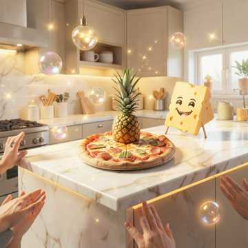 Pizza Ananas