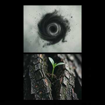 Souffle entre deux noirs