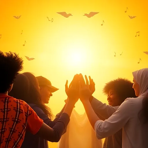 La liberté par l'amour et pour le bonheur du monde entier